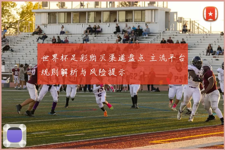 世界杯足彩购买渠道盘点 主流平台规则解析与风险提示
